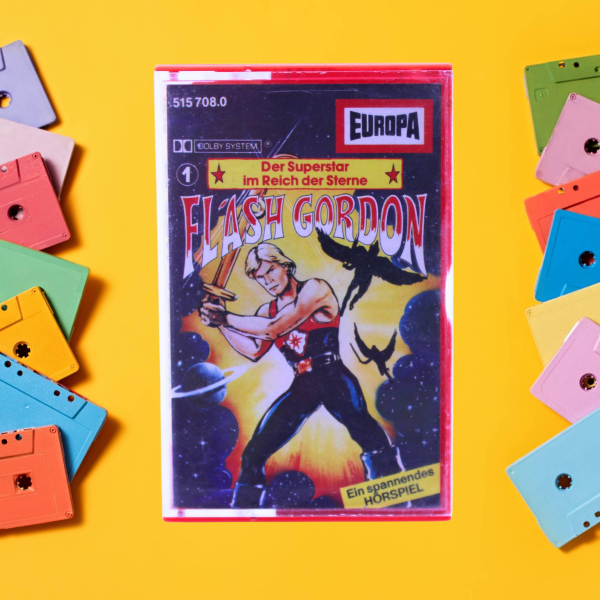 Flash Gordon Hörspielkassette Nr.1 „Der Superstar im Reich der Sterne“ Europa 1981 | Sammlerstück